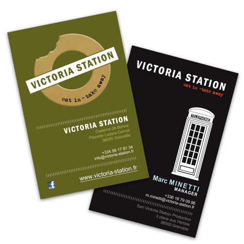 carte de visite victoria station