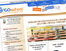 site internet mobilier-enseignement.com